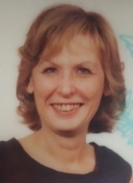 Corinne's passport photo, circa 1986